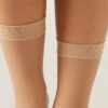 20-Den-Transparente Socken
