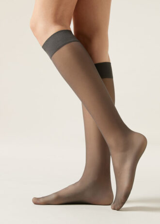 20 Denier Comfort Cuff Kniestrümpfe