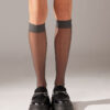 20 Denier Comfort Cuff Kniestrümpfe