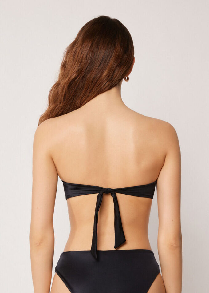 Bandeau-Bikini-Oberteil „Elegant Bicolor“