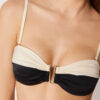 Bandeau-Bikini-Oberteil „Elegant Bicolor“