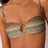Bandeau-Bikini-Oberteil, elegant, ethnisch