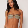 Bandeau-Bikini-Oberteil, elegant, ethnisch