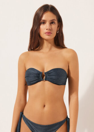 Bandeau-Bikini-Oberteil Glowing Python