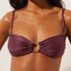 Bandeau-Bikini-Oberteil Golden Glow
