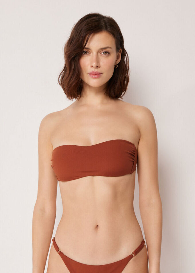 Bandeau-Bikini-Oberteil Premium Fit