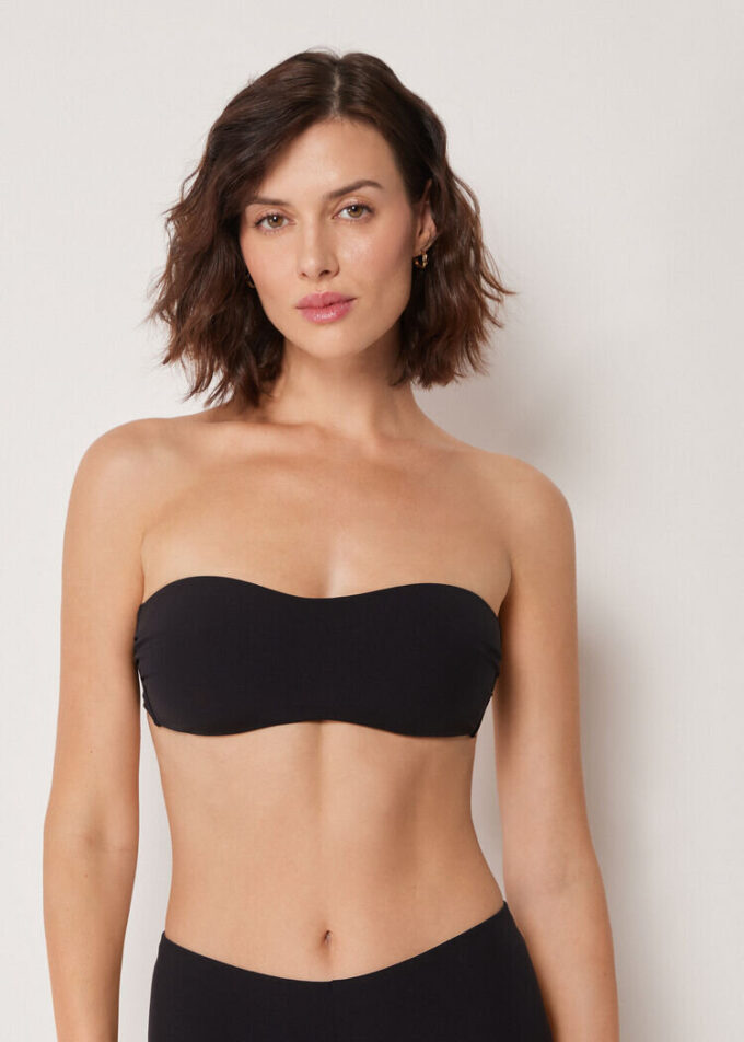 Bandeau-Bikini-Oberteil Premium Fit