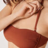 Bandeau-Bikini-Oberteil Premium Fit