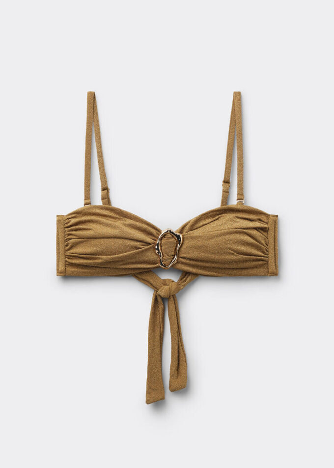 Bandeau-Bikini-Oberteil „Sophisticated Shine“