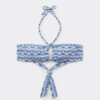 Bandeau-Bikini-Oberteil „Water Reflection“