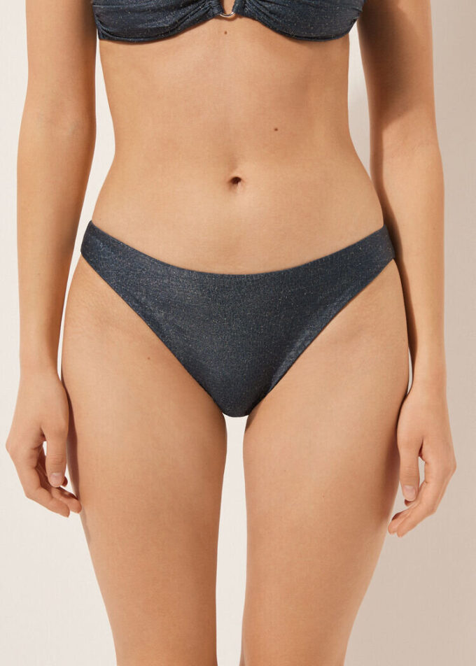Bikini-Hose „Glowing Python“