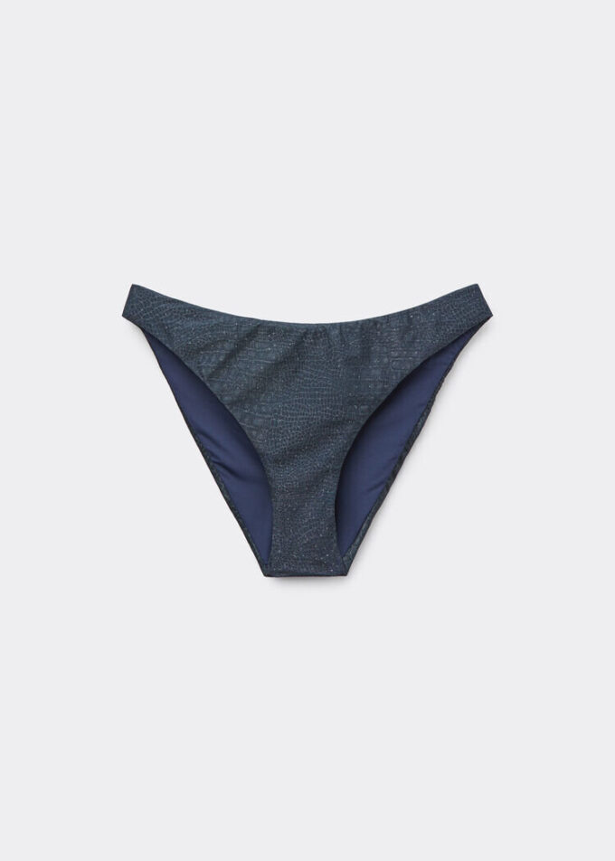 Bikini-Hose „Glowing Python“
