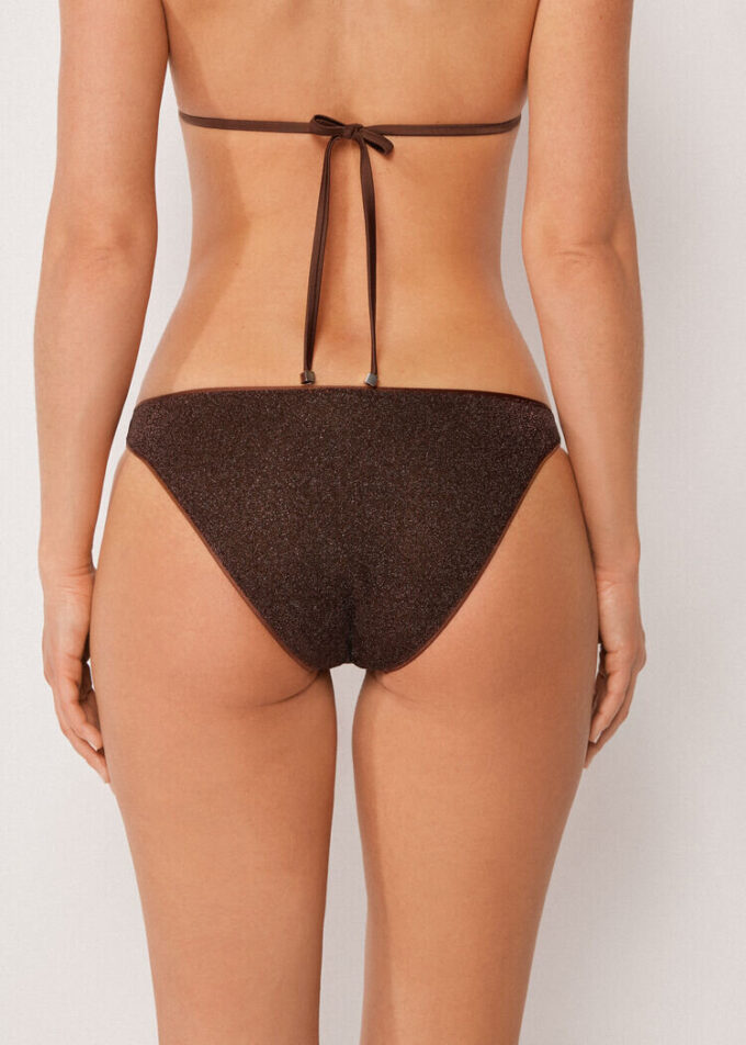 Bikini-Hose Metallic Glow