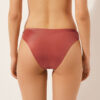 Bikini-Höschen aus glänzendem Satin