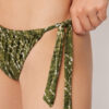 Bikini-Höschen mit Bindebändern in natürlichem Tie-Dye-Look Bikini-Höschen mit Bindebändern in natürlichem Tie-Dye-Look