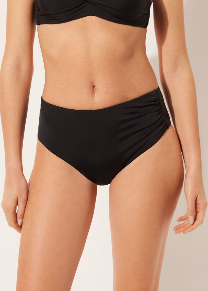 Bikini-Höschen mit hoher Taille und Shaping-Wirkung Indonesia