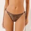 Bikini-Höschen mit Wildtier-Print