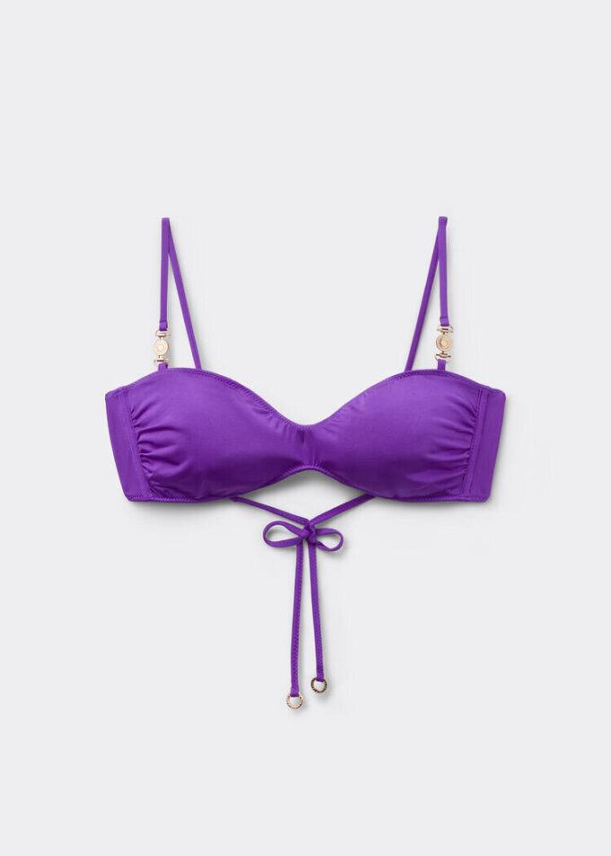 Bikini-Oberteil im Tank-Style, minimalistische Passform