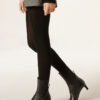 Blickdichte, matte Strumpfhose aus Kaschmir und Modal