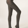 Blickdichte, matte Thermal-Strumpfhose