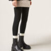 Blickdichte, matte Thermal-Strumpfhose