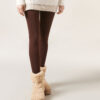 Blickdichte, matte Thermal-Strumpfhose