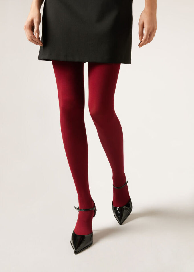 Blickdichte, matte, unsichtbare 50-Den-Strumpfhose