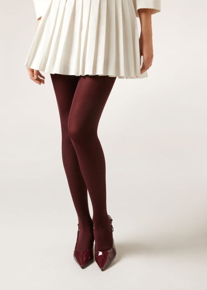 Blickdichte, matte, weiche und bequeme 50-Denier-Strumpfhose
