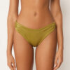 Brazilian-Bikinihosen aus glänzendem Satin