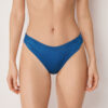 Brazilian-Bikinihosen aus glänzendem Satin