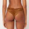 Brazilian-Bikinihosen aus glänzendem Satin