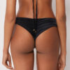 Brazilian-Bikinihosen aus glänzendem Satin