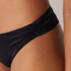 Brazilian-Bikinihosen aus glänzendem Satin