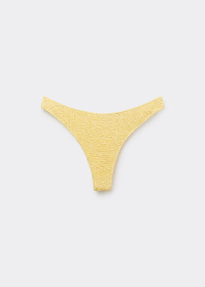Brazilian-Bikinihosen Crinkle Waves