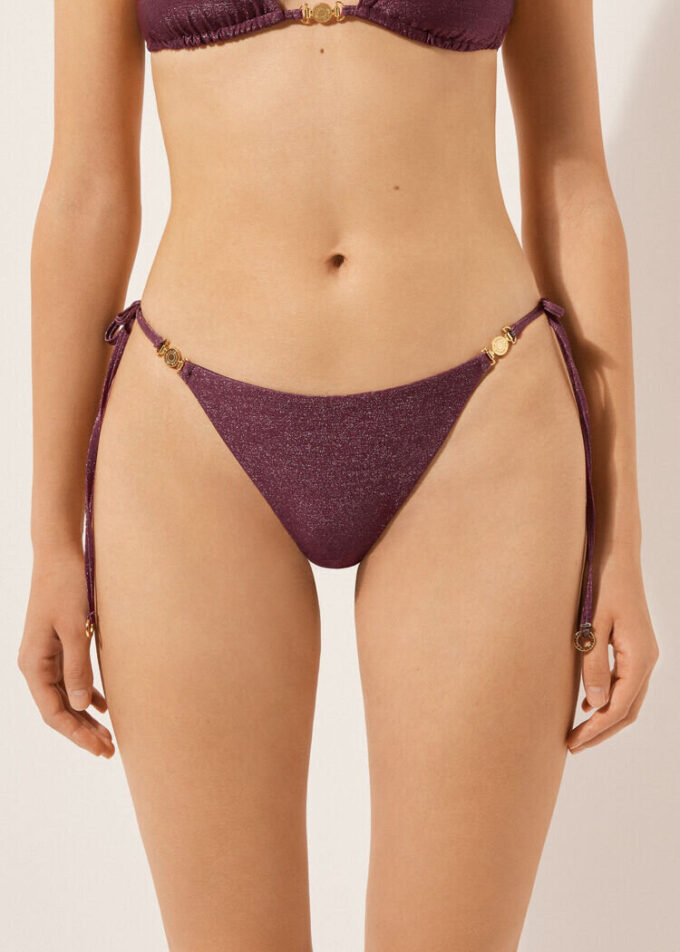 Brazilian-Bikinihosen-Höschen Golden Glow
