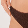 Brazilian-Bikinihosen „Metallic Glow“