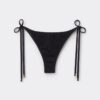 Brazilian-Bikinihosen mit Bindebändern „Sparkling Dusk“
