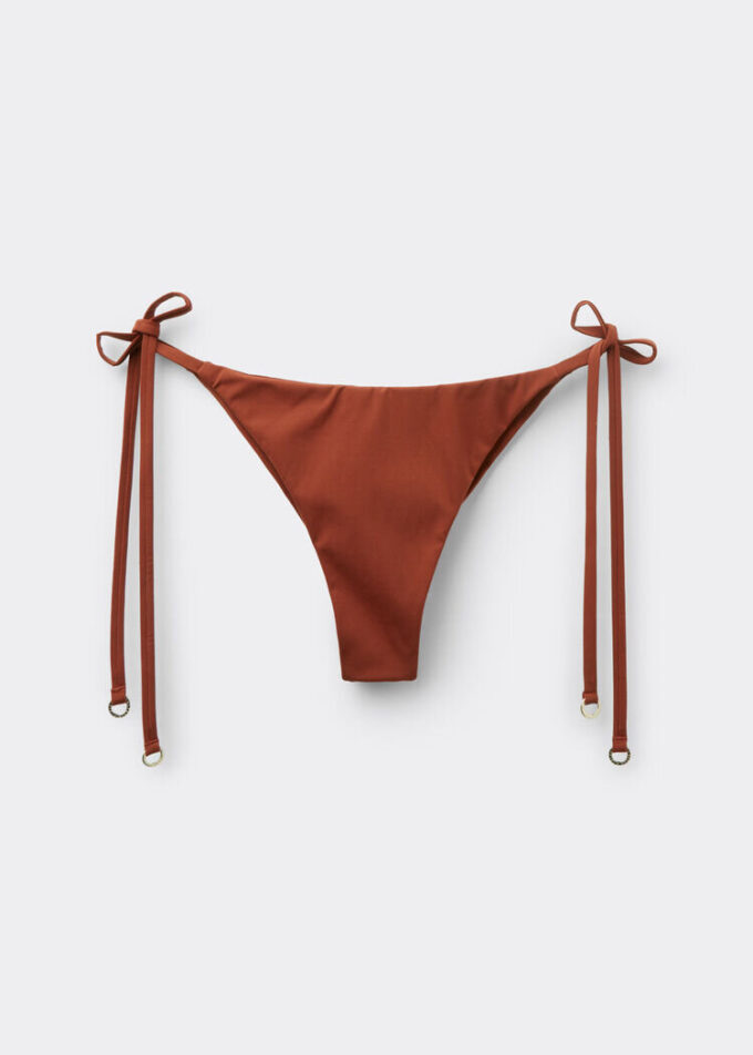 Brazilian-Bikinihosen mit Schnürung, Premium-Passform