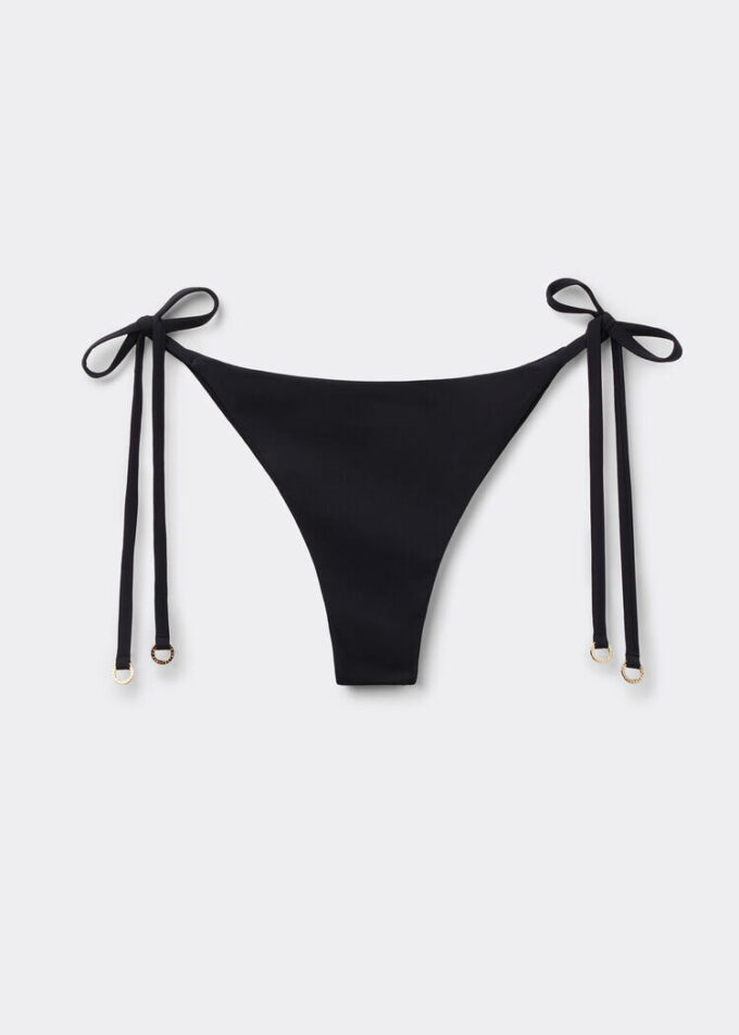 Brazilian-Bikinihosen mit Schnürung, Premium-Passform
