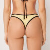 Brazilian-Bikinihosen mit zweifarbiger Paspel