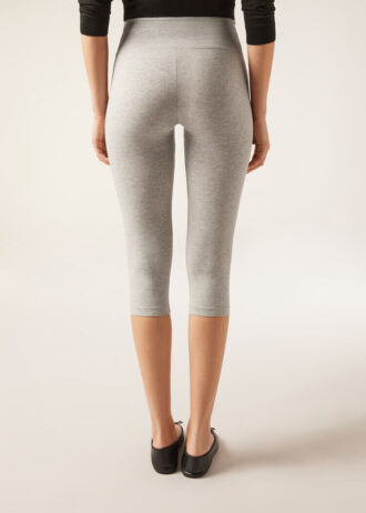Capri-Leggings aus Baumwolle