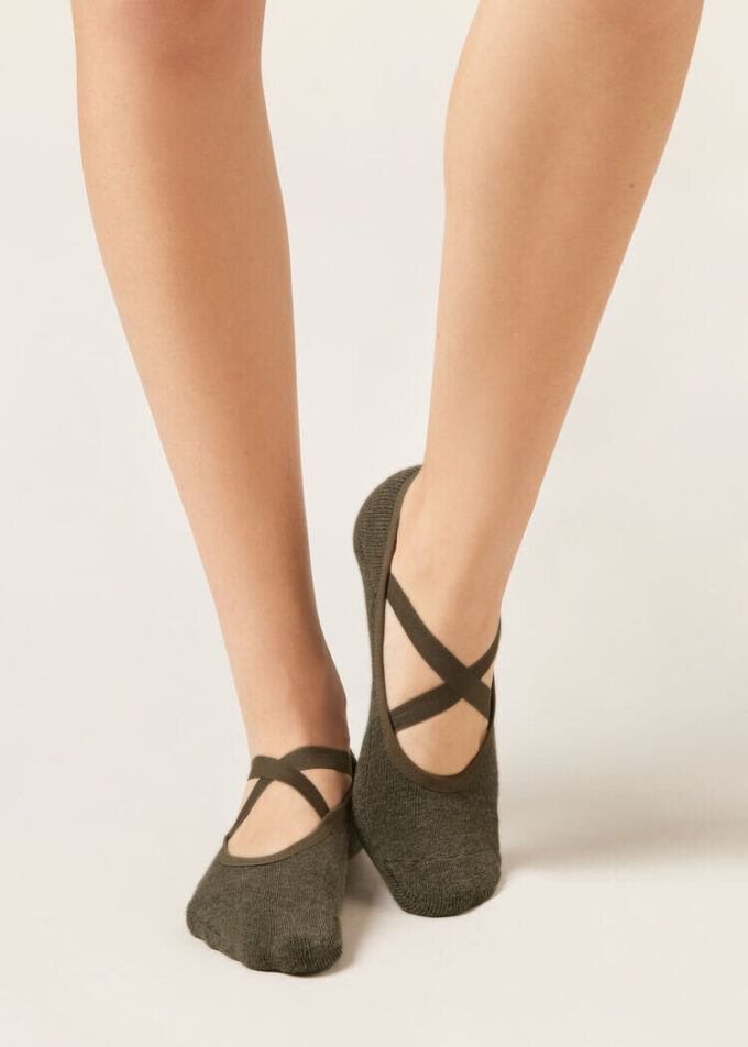 Crisscross Pilates Anti-Rutsch-Socken
