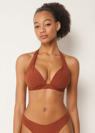 Gepolstertes Triangel-Bikinioberteil Premium Fit