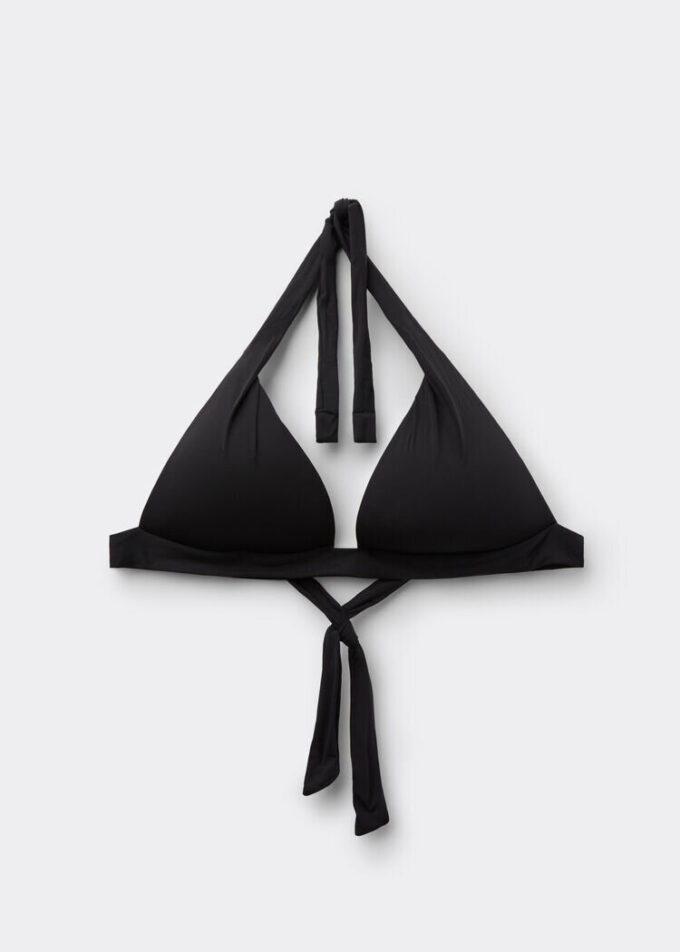 Gepolstertes Triangel-Bikinioberteil Premium Fit