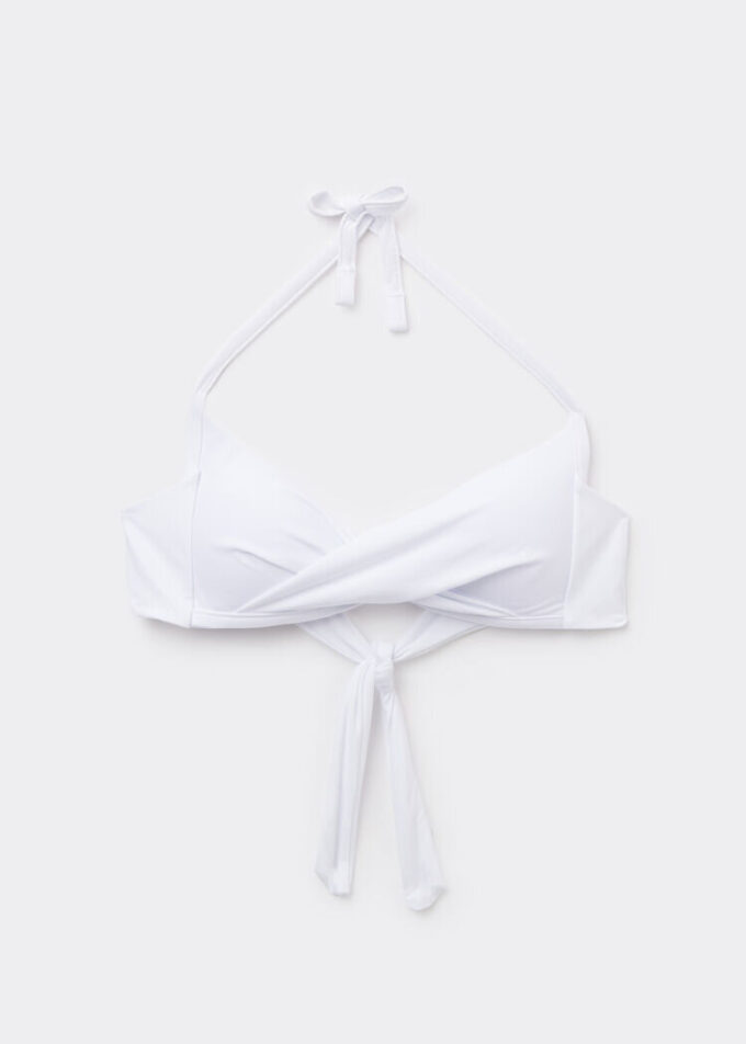 Gepolstertes Triangel-Bikinioberteil Premium Fit