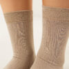 Gerippte Glitzersocken