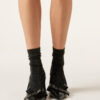 Gerippte Glitzersocken