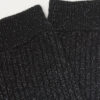 Gerippte Glitzersocken