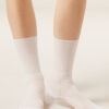 Gerippte Socken