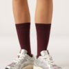 Gerippte Wadensocken
